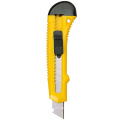 China Factory Economical and Durable 18mm Safety Lock Utility Knife